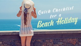 Quick Checklist for a Beach Holiday Quick Checklist for a Beach Holiday